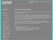 Tablet Screenshot of hackneyosteopath.com